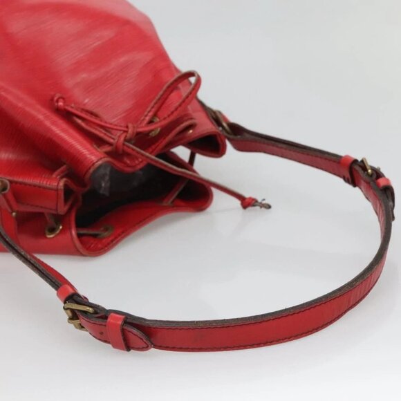 LOUIS VUITTON Epi Petit Noe Shoulder Bag Red - Picture 7 of 15